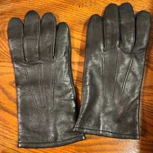 Men’s Driving Gloves Polo by Ralph Lauren Black Leather Gloves